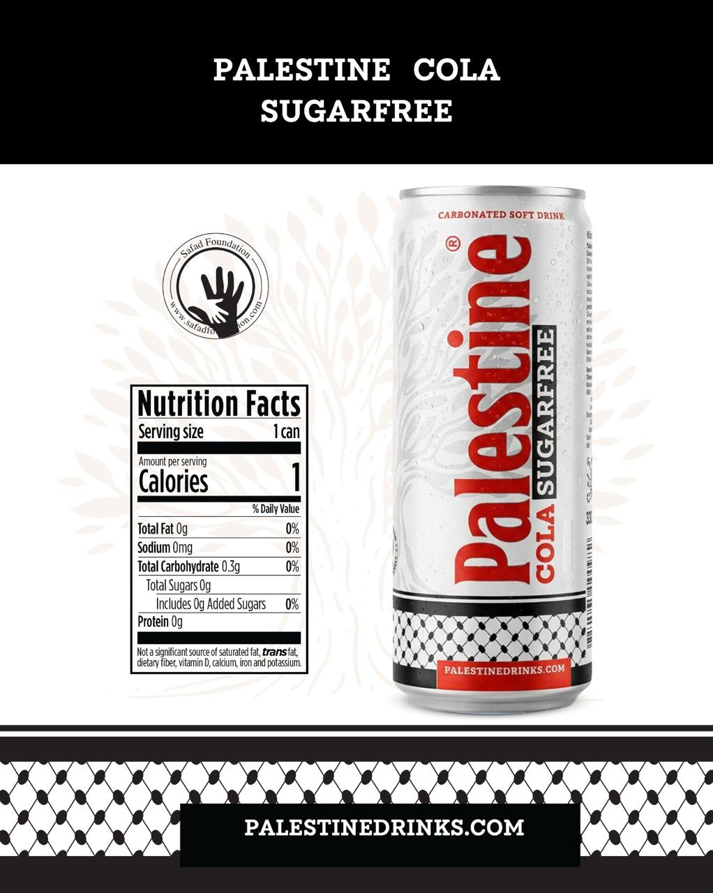 Palestine Cola - Sugar Free