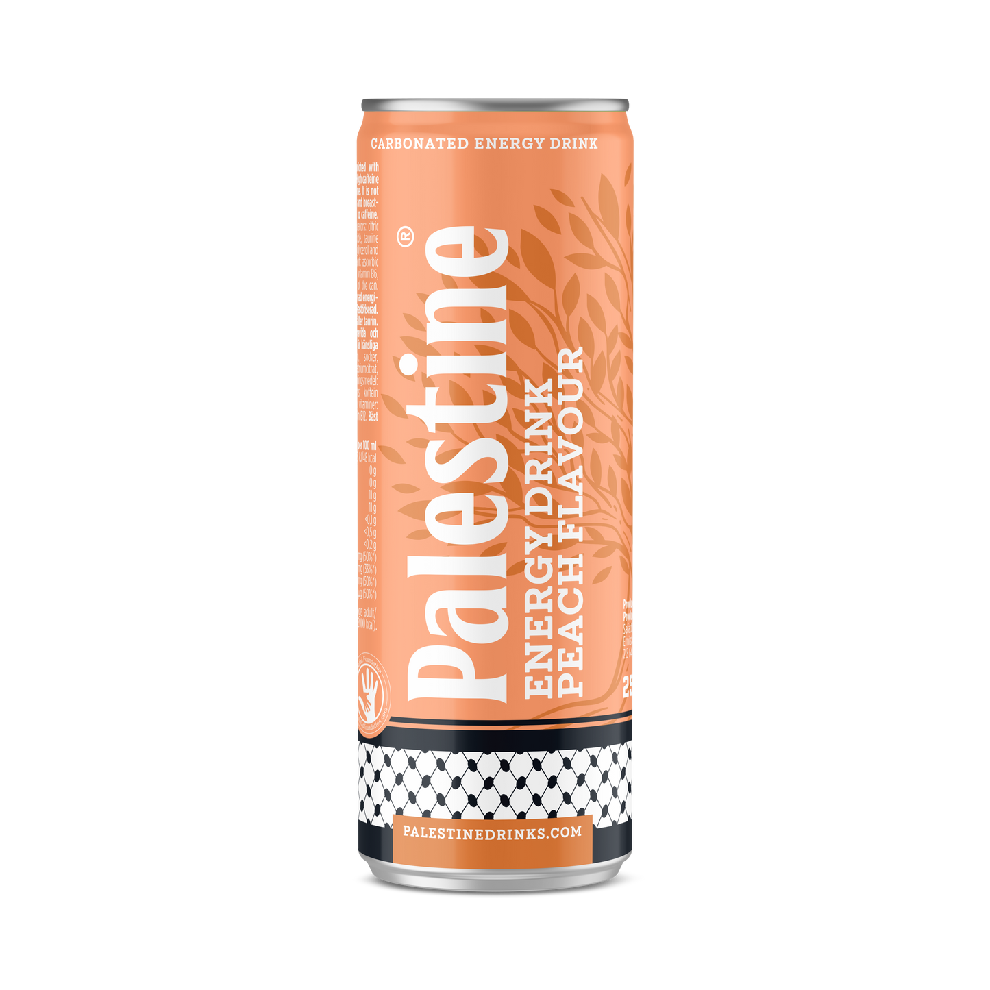 Palestine Energy Drink - Peach Flavor